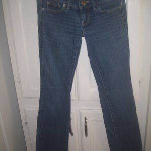 AMERICAN EAGLE STRETCH JEANS SLIM BOOT SIZE 0
